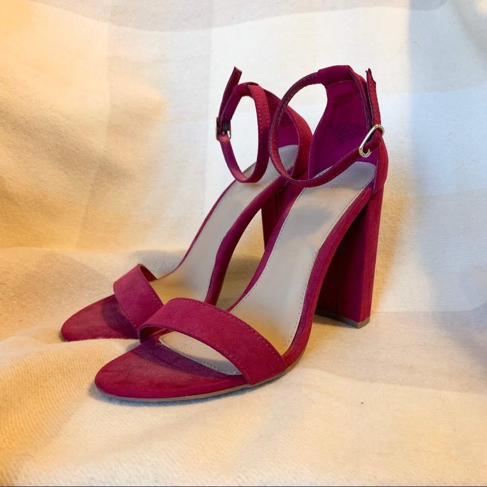 Charlotte Russe Hot Pink Heels